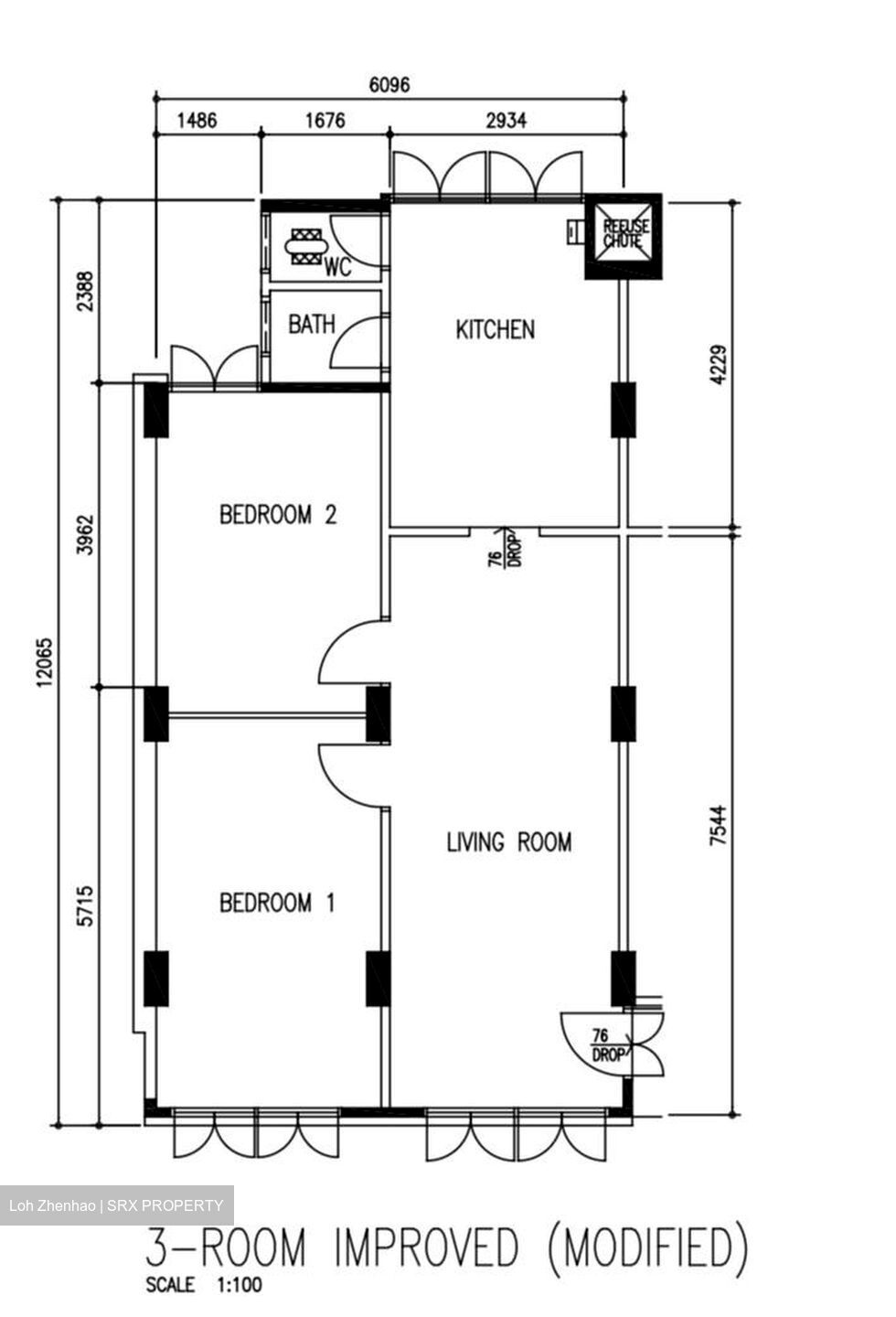 Blk 25 Eunos Crescent (Geylang), HDB 3 Rooms #624546201